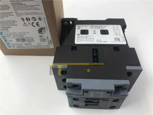 Siemens 3RT6026-1BM40 Motor Control Contactor - Image 4