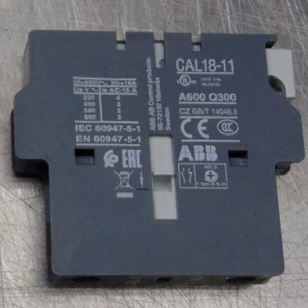 ABB 1SFN010720R1011 CAL18-11 Fuse Switch Disconnector Auxiliary Contact Block - Image 5