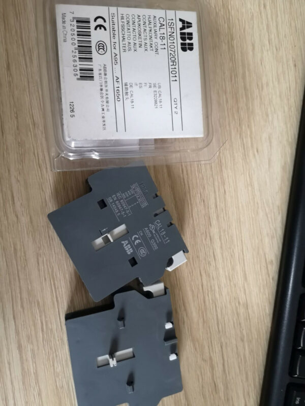 ABB 1SFN010720R1011 CAL18-11 Fuse Switch Disconnector Auxiliary Contact Block - Image 4