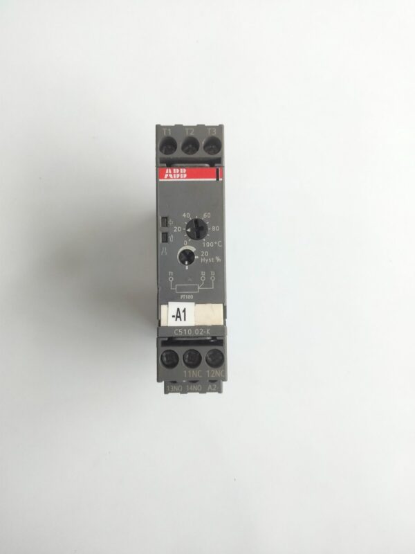 ABB Temp Relay C510.02-K 1SAR700002R0006 110/230VAC Control Relay Module - Image 3