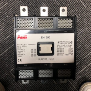 ABB EH550 SK827005 3-POLE CONTACTOR 1000V EH550-30-11 220VAC Medium Voltage Circuit Breaker Module