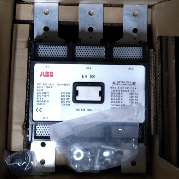 ABB SK828005-AR EH800-30-11 400-415V 50HZ CONTACTOR EH800 SK828005 Medium Voltage Vacuum Circuit Breaker - Image 5