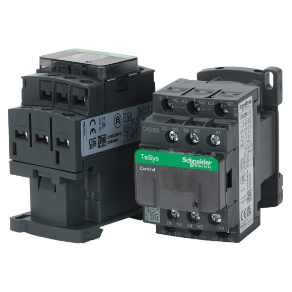Schneider CAD50BDC CAD50BD Motor Control 3-P 24VDC Contactor - Image 2