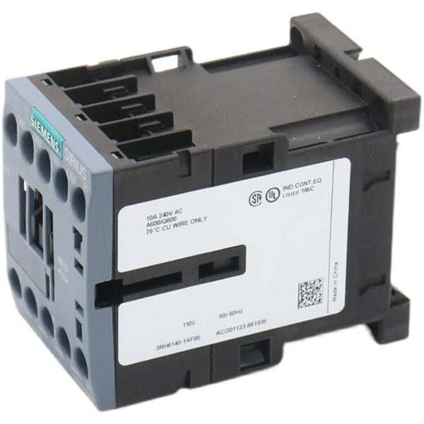 Siemens 3RH6122-1AN20 220V/380V Intermediate Relay - Image 4