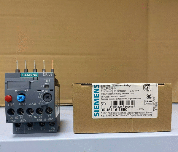 Siemens 3RU6116-0AB0 Motor Thermal Overload Relay 3RU6116 - Image 7
