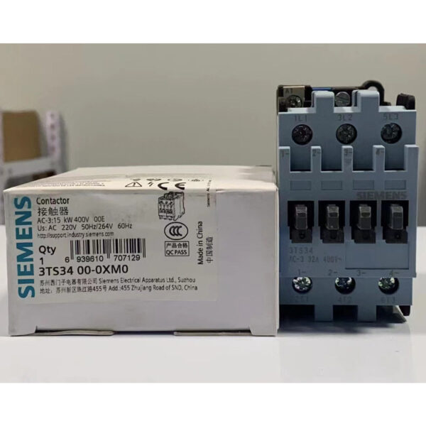 Siemens 3TS2900-0XM0 3TS29 10-0X 3TS29001NO 4 Open AC-3 6A 220V Contactor - Image 7