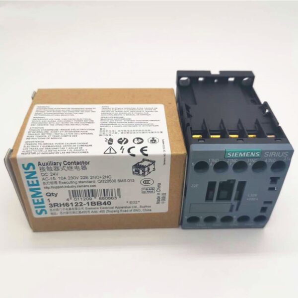 Siemens 3RH6122-1AN20 220V/380V Intermediate Relay - Image 6