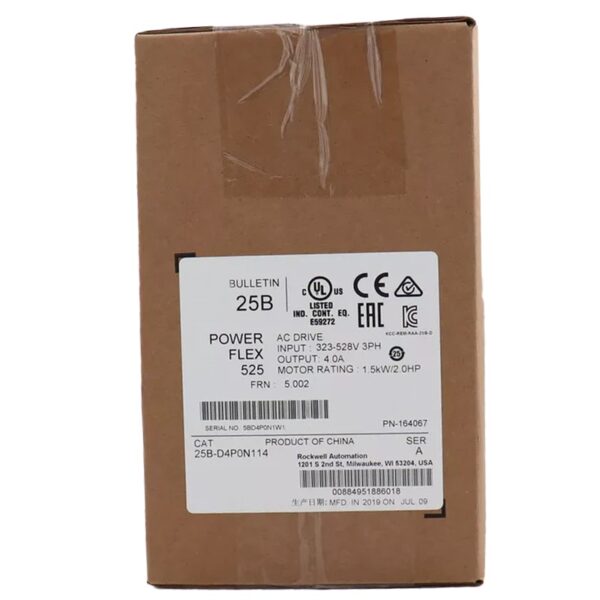 Rockwell 25B-D4P0N114 PLC Frequency Changer/Inverter Plc Pac Dedicated Controllers - Image 5