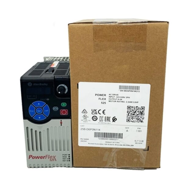 Rockwell Frequency Converter 25B-D6P0N114 PLC Module Plc Pac Dedicated Controllers