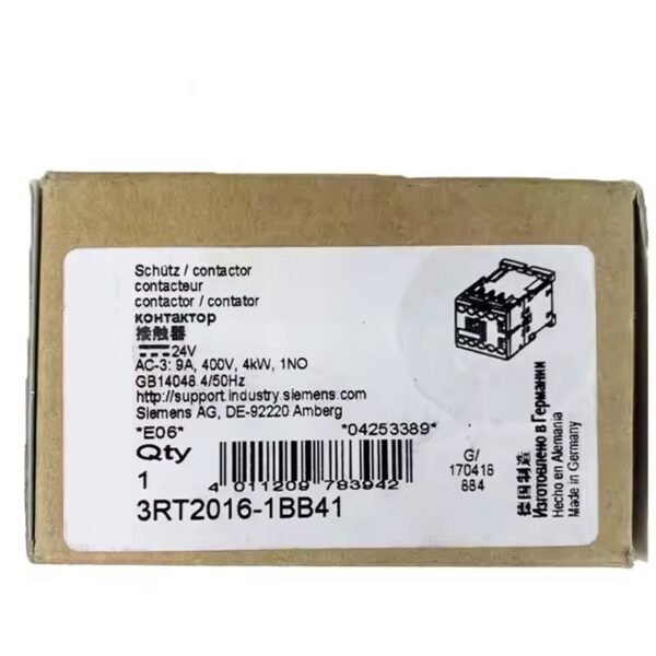 Siemens Power Contactor 3RT2016-1BB41 Programmable Controller Module - Image 5