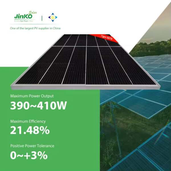 Jinko Tiger 66TR 390W 395W 400W 405W 410W Solar