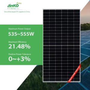 Jinko Tiger Pro 72HC 535w 545w 555w Complete Home Solar System Battery Bank Mono Solar Panel