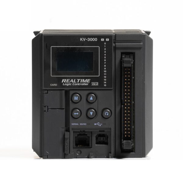 KEYENCE Controller KV-3000 Programmable Controller Module Control Module - Image 3