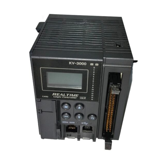 KEYENCE Controller KV-3000 Programmable Controller Module Control Module - Image 2