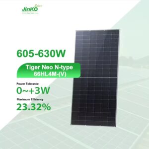 Jinko 66HL4M-(V) 605W 610W 615W 620W 625W 630W Solar Panels