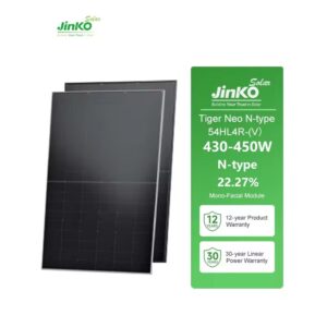Jinko Solar Panels Tiger Neo N-type 54HL4R-(V) 430W 435W 440W 445W 450W