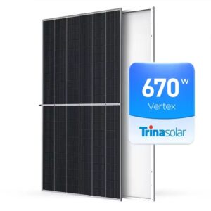 Trina Solar Panels Vertex S TSM-DE21 Mono 650W to 680W Panneaux Solaires Fotovoltaico Modules