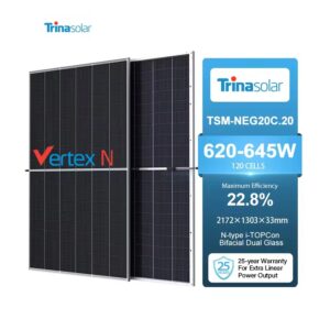 Trina Solar Panel TSM-NEG20C.20 650W - 680W 655watt Bifacial Solarpanel Solarmodul Mono N Type PV Module