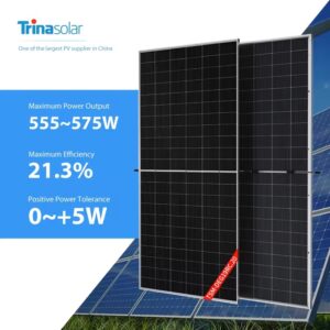 Trina Solar TSM-DEG19RC.20 605W - 635W 132 Cells Bifacial Dual Glass PV Solar Panels