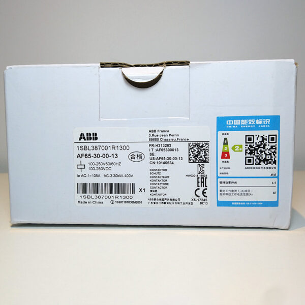 ABB Contactor AF260-30-11 100-250V 50/60Hz / 100-250V 1SFL537001R7011 DC Contactor - Image 4