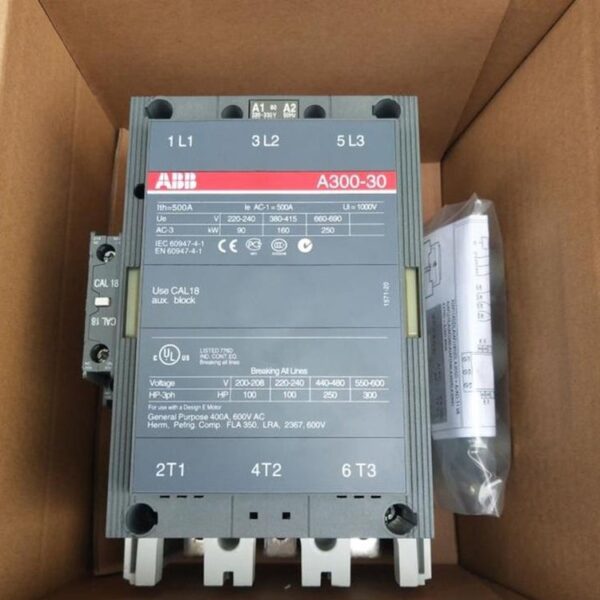 ABB Contactor AF260-30-11 100-250V 50/60Hz / 100-250V 1SFL537001R7011 DC Contactor - Image 3