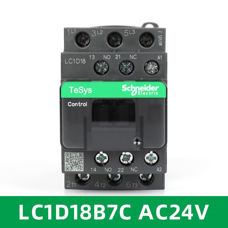 Schneider Ac Contactor LC1D18B7C LC1D18CC7C LC1D18E7C LC1D18F7C LC1D18M7C LC1D18Q7C LC1D18P7C AC24V/36V/48V110V/220/230V/380V LC1D18 Series contactor - Image 2