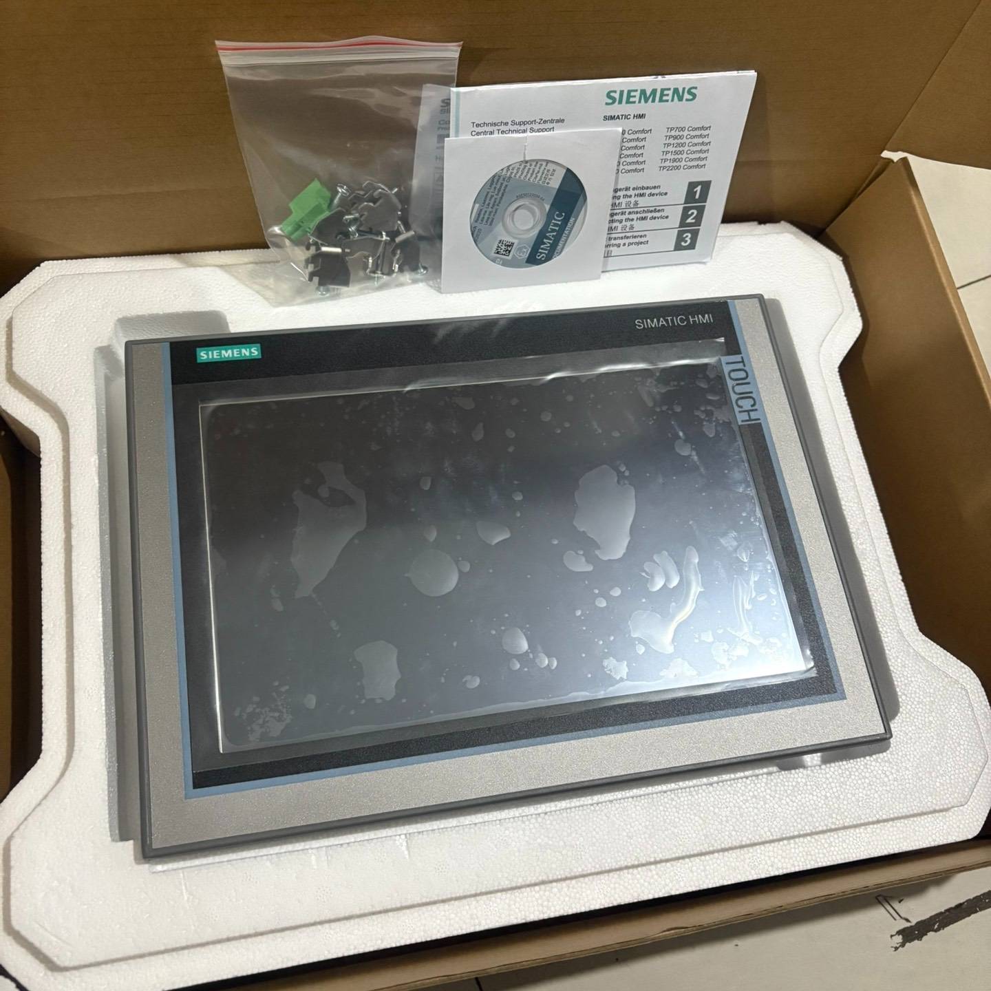 Siemens 6AV2124-0MC01-0AX0 TP1200 6AV2 124 Industrial Control LCD Screen Panel