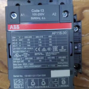 ABB AF116-30-11-13 1SFL427001R1311 AF116-30-11-11 AF116-30-11-12 100-250AC/DC Contactor