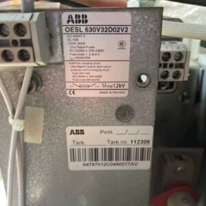 ABB OESL 630V32D02V2 630A 24-240V AC/DC Electronic Overload Relay