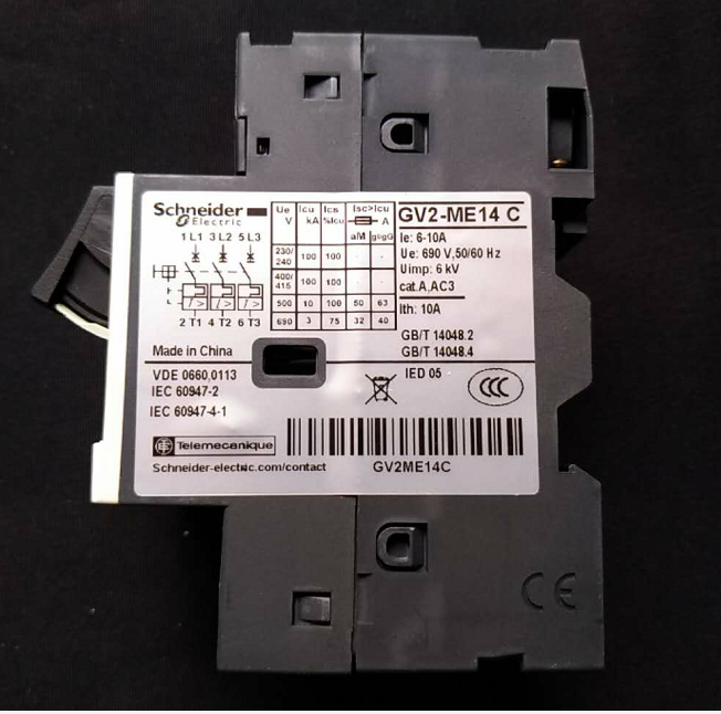 Schneider Motor Protection Circuit Breaker GV2ME01C GV2ME02C GV2ME03C GV2ME04C GV2ME05C GV2ME06C GV2ME07C GV2ME08C GV2ME10C GV2ME14C GV2ME16C 9A-14A GV2ME20C 13A-18A GV2ME21C 17A-23A GV2ME22C 20A-25A GV2ME32C 24A-32A - Image 3