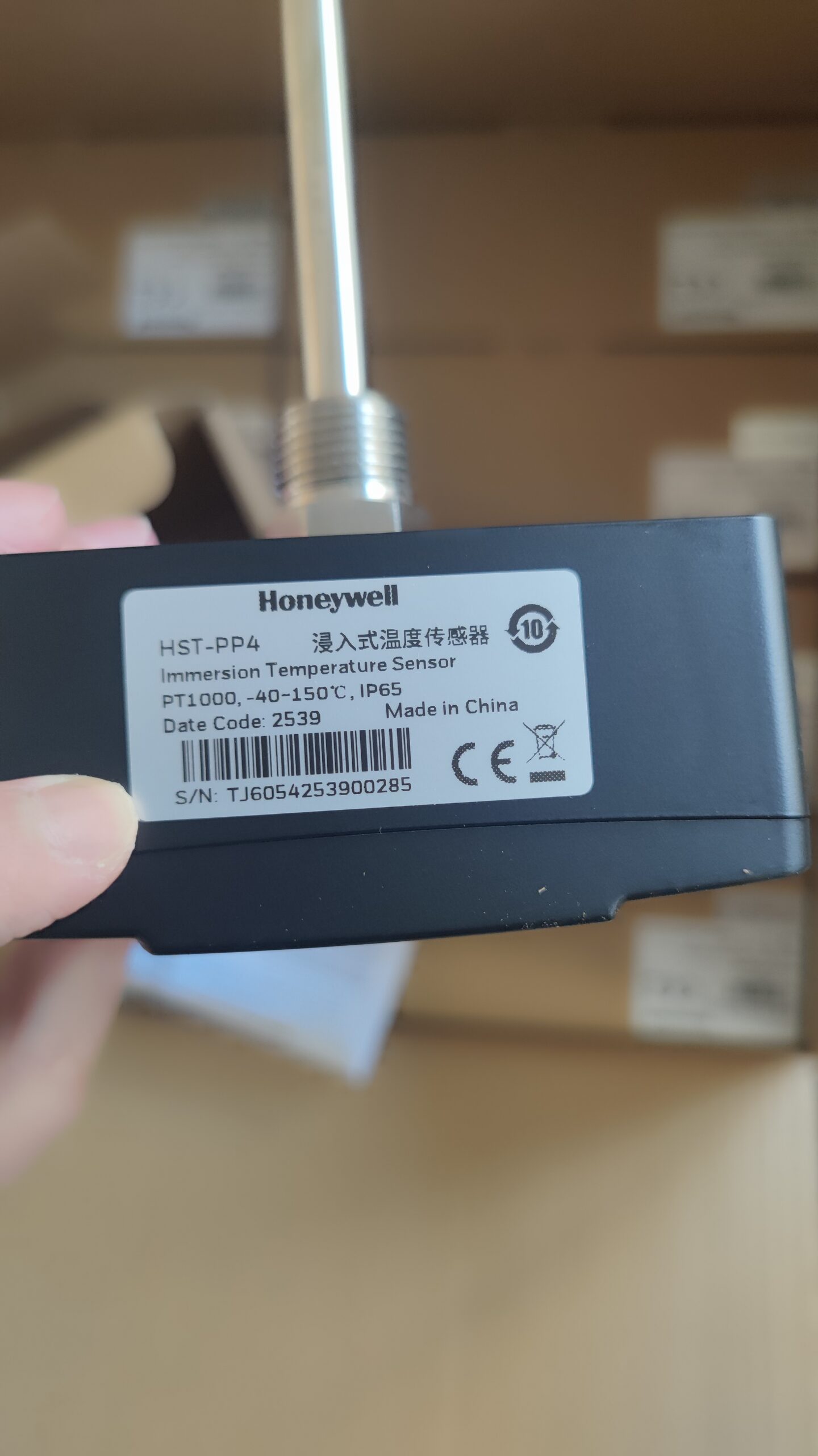 Original Honeywell HST-PB2 NTC 20K HST-PB4 HST-PB6 HST-PB9 PT-1000 Immersion Temperature Sensor - Image 6